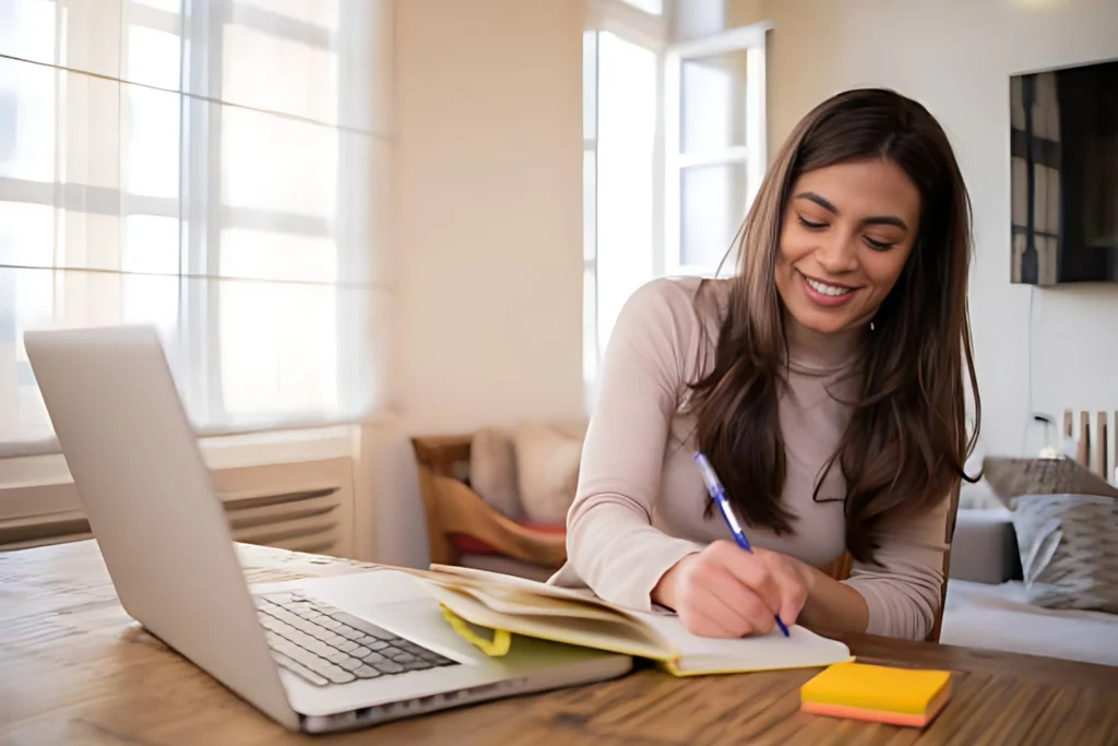 Student studying IELTS/ CELPIP at speak Infinite